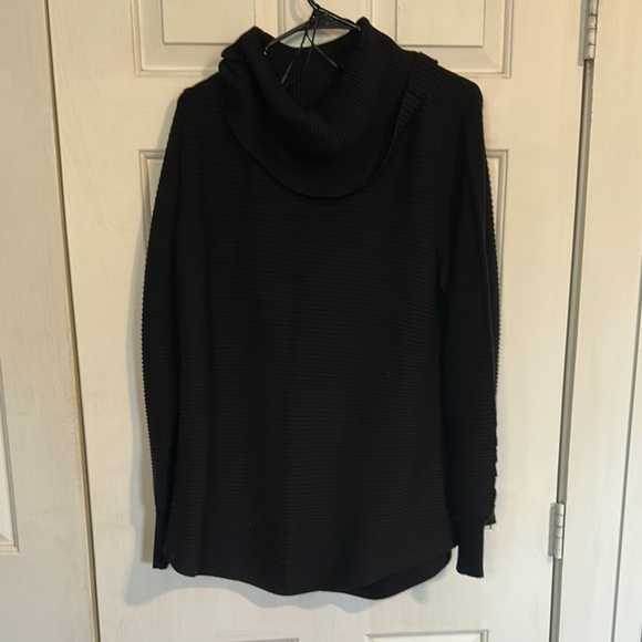 Valerie Stevens Black Cowl neck sweater size XL women’s - Picture 1 of 4